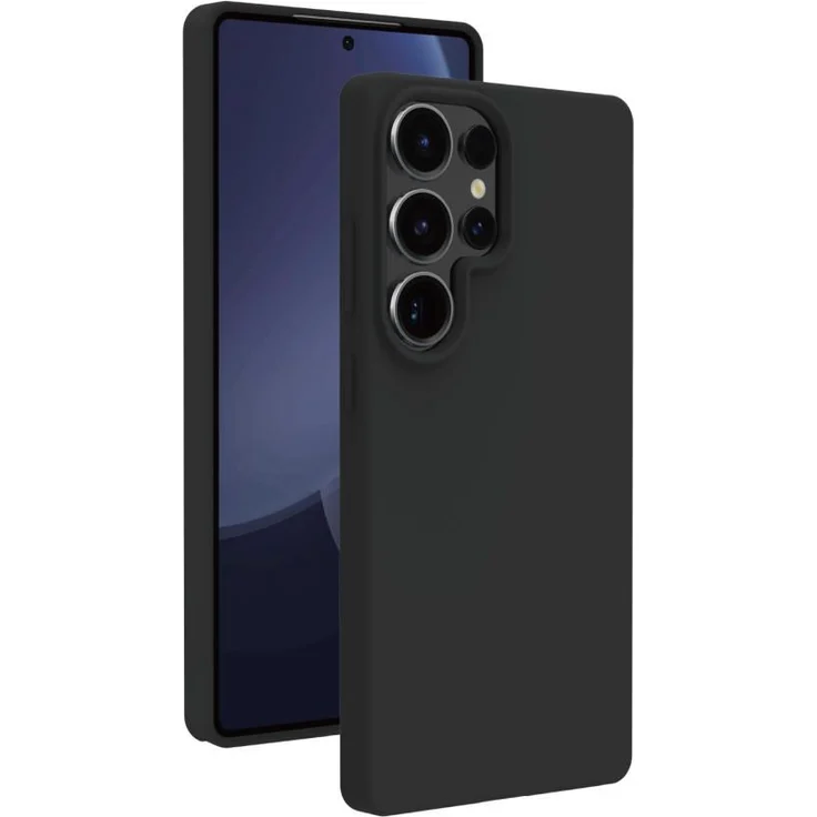 Vivanco Hype Cover für Samsung Galaxy S25 Ultra, Schutzhülle in Schwarz