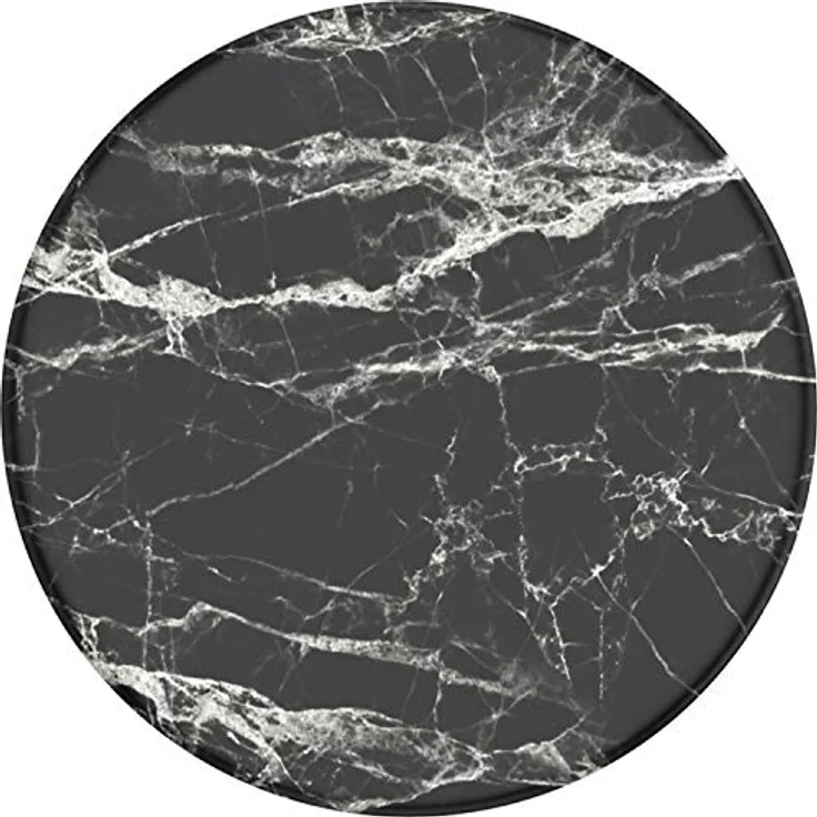 PopSockets PopGrip Basic, Ausziehbarer Sockel und Griff für Smartphones und Tablets, nicht austauschbar, Mod Marble Black – Bild 3