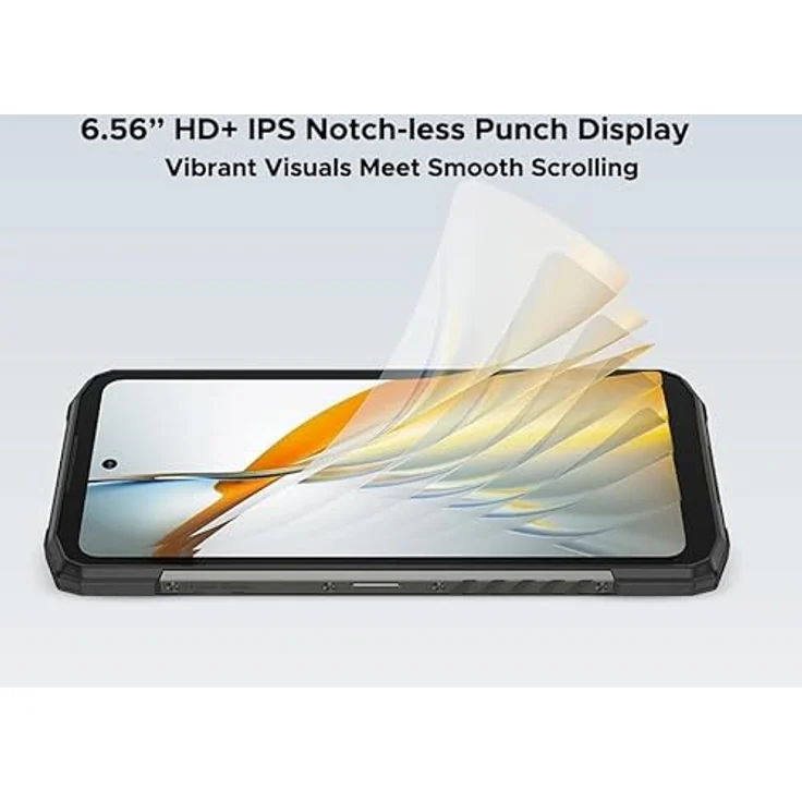 "DOOGEE Fire6 Wärmebildkamera Smartphone (6.56 Zoll, 256 GB Speicherplatz, 50 MP Kamera, 10400mAh, 16(6+10) GB+256GB, 50MP, FM/OTG) - Android 14, Unisoc T606 Octa-Core, 16GB RAM, 256GB ROM" – Bild 6