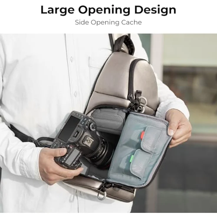K&F Concept Backpack 18L Beta Messenger (Fotorucksack, 10 l), Kameratasche – Bild 4