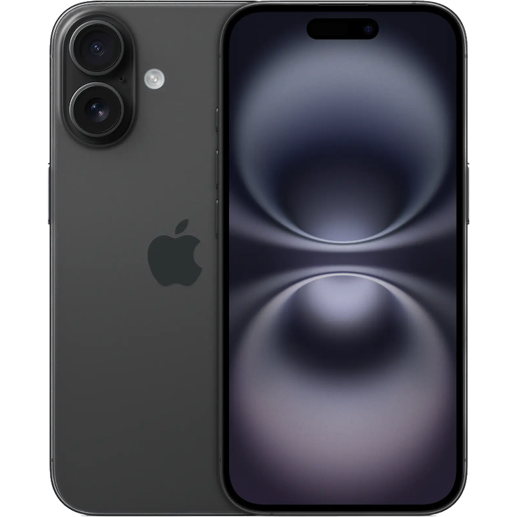 Apple iPhone 16 5G Smartphone (6,1 Zoll) OLED-Display, 128 GB interner Speicher, iOS 18, schwarz