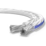 Oehlbach Silverline SP-25 - Stereo HI-FI Lautsprecherkabel - Boxenkabel mit SPOFC (versilbertes Kupfer) 2x2,5mm² - Mini Spule Lautsprecher Kabel - 10m