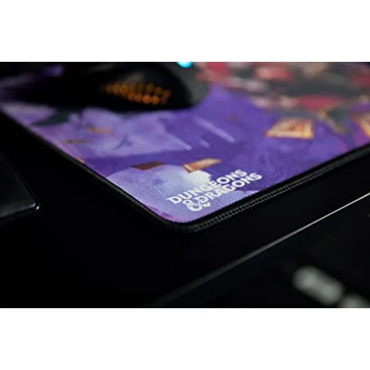 Konix Dungeons + Dragons Mousepad (S), Mehrfarbig, gummierte Rückseite für optimalen Halt, Mikrofaseroberfläche für präzise Maussteuerung – Bild 5