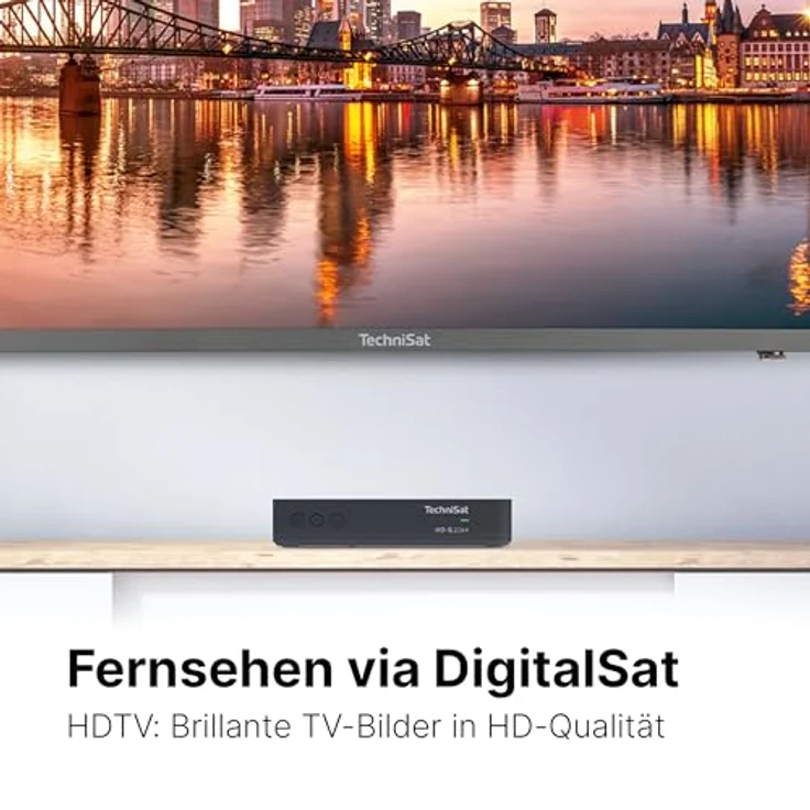 TechniSat HD-S 224+ - Kompakter HD-Satelliten Receiver mit HD+ Senderpaket für 6 Monate (DVB-S2, Timeshift-Funktion, HDTV, HDMI, USB Mediaplayer, 7-Tage EPG, 12 Voltbetrieb, Fernbedienung) in schwarz – Bild 4