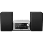 Panasonic CD STEREO SYSTEM SC-PM700EG-S PANASONIC (Bluetooth), Stereoanlage, Silber