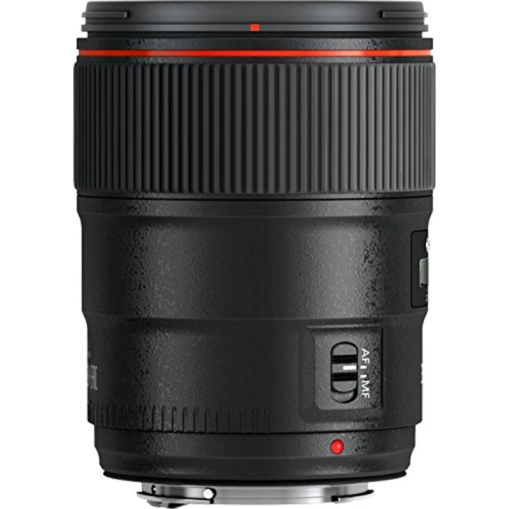 Canon Weitwinkelobjektiv EF 35mm F1.4L II USM Spiegelreflexkamera für EOS (Festbrennweite, 72mm Filtergewinde, Autofokus) schwarz – Bild 4