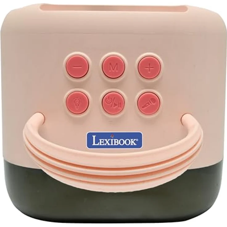 Lexibook BTC030PK, Kabelloser Karaoke-Lautsprecher mit 2 Mikrofonen, Bluetooth-Verbindung, tragbares Design, rosa – Bild 2