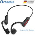 fontastic Kopfhörer Boncy Bluetooth-Kopfhörer (A2DP, AVRCP) in Schwarz