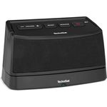 TechniSat ISIBOX 1, TV Hörverstärker für Senioren, 2,4 GHz Funk-Lautsprecher mit 25m Reichweite, Akkubetrieb bis 6h, AUX- und Toslink-Eingang