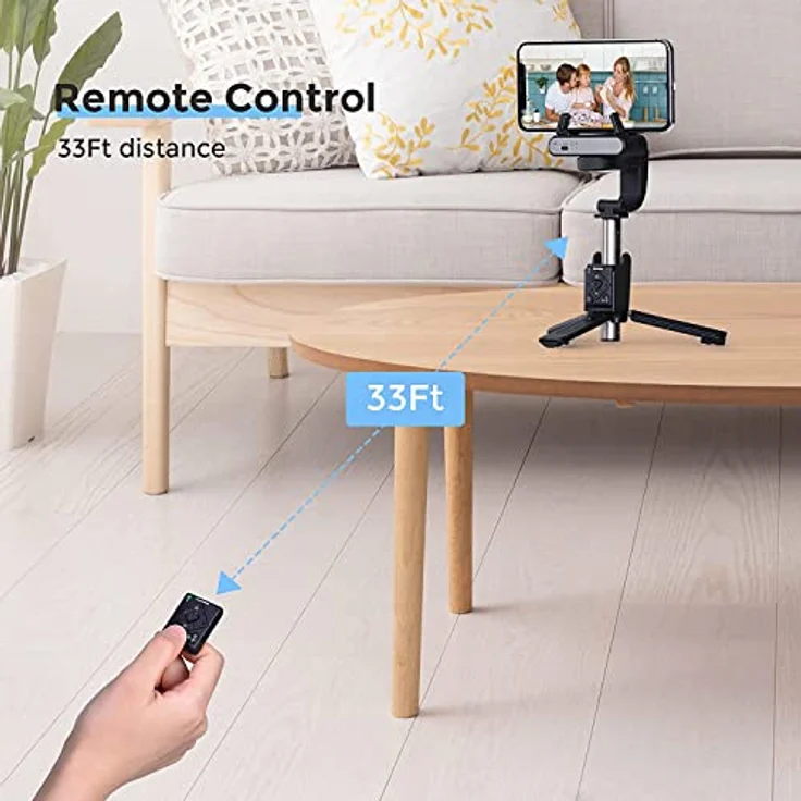 Hohem iSteady Q, Stativ mit flexibler 3-Achsen-Stabilisierung, schwarz – Bild 4