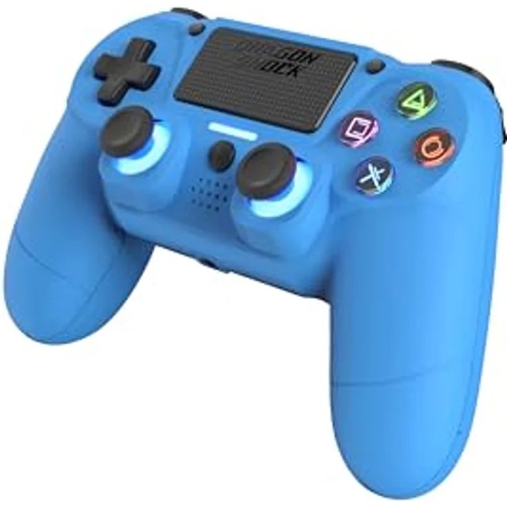 Dragonshock Mizar Gamepad für PlayStation 4, kabellos mit D-Pad und Bluetooth, schwarz – Bild 6