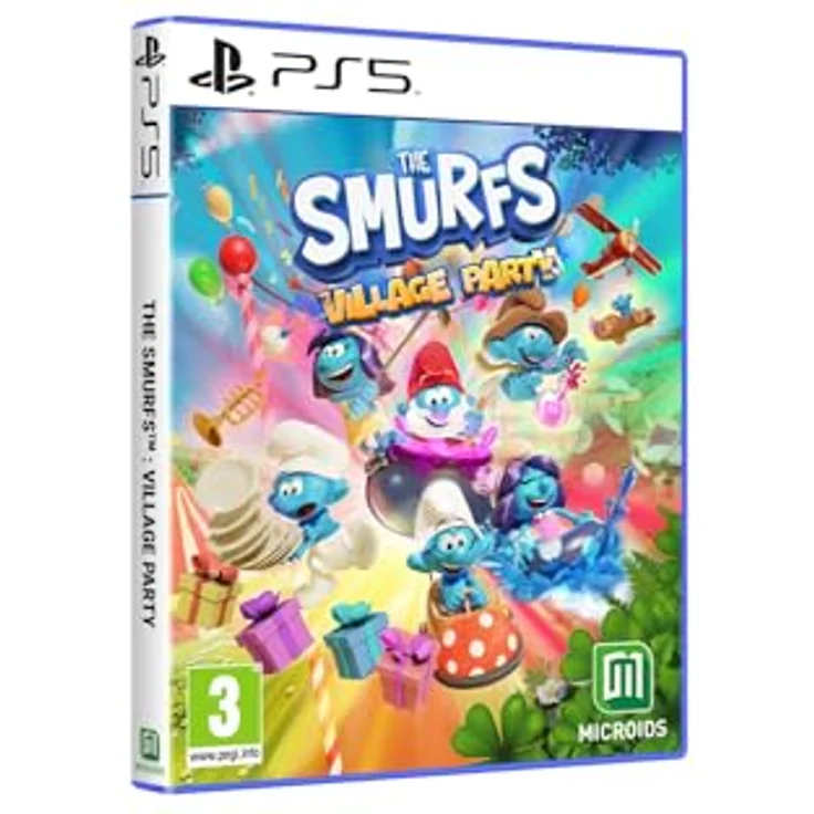 MICROÏDS The Smurfs: Village Party, PS5-Spiel für Multiplayer-Spaß und Familienspiele – Bild 2