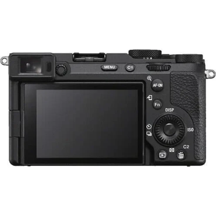 Sony Alpha 7CR | Vollformatkamera ohne Spiegel mit austauschbarem Objektiv (kompakt, 61 MP, Autofokus in Echtzeit, 4K60p), Schwarz – Bild 2