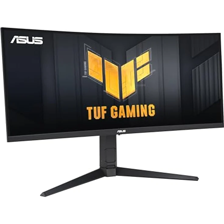 ASUS TUF Gaming VG34VQL3A - 34 Zoll UWQHD Curved Monitor - 180 Hz, 1ms GtG, FreeSync, AdaptiveSync, DisplayHDR 400 - VA Panel, 21:9, 3440x1440, DisplayPort, HDMI, USB-Hub, ergonomisch, Speaker, Schwarz – Bild 2