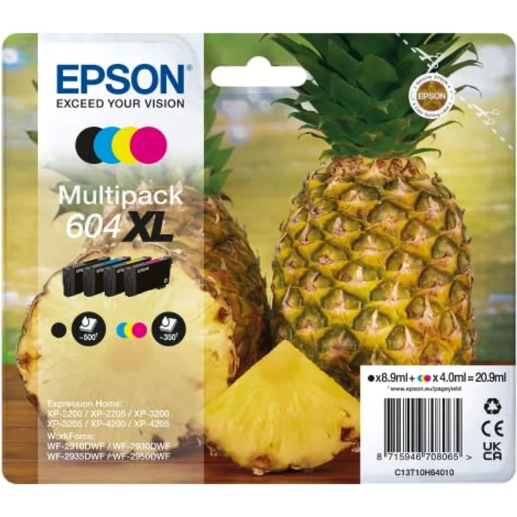 Epson Ink/604XL 603XL Starfish CMYK SEC – Bild 1