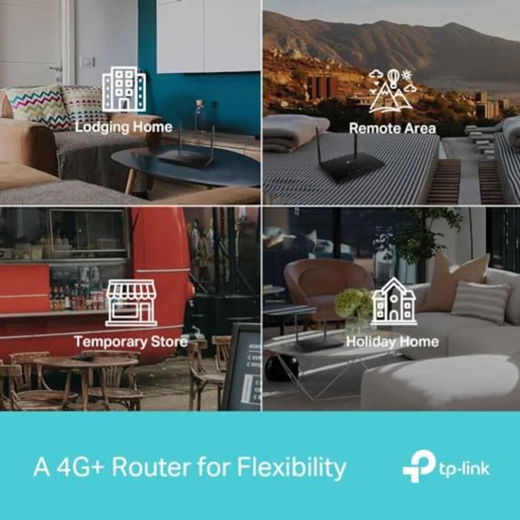 TP-LINK Archer MR600 WLAN-Router Dual-Band (2,4 GHz-5 GHz) Gigabit Ethernet 3G 4G Schwarz – Bild 3