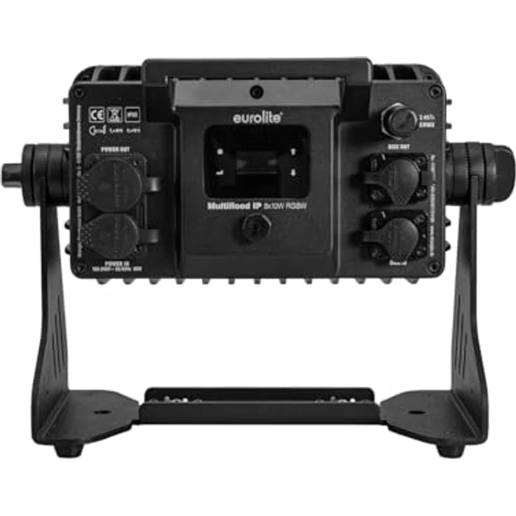 Eurolite Multiflood IP 8x10W RGBW Wash CRMX, LED-Scheinwerfer für Outdoor-Anwendungen, Mehrfarbig mit gleichmäßiger Ausleuchtung – Bild 3