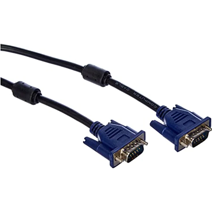 AKYGA AK-AV-14 VGA Kabel für Monitor TV PC SUB-D Stecker auf Stecker 5m – Bild 2