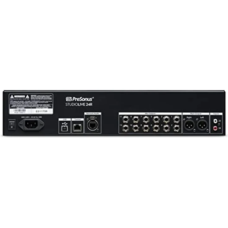 PreSonus StudioLive 24R, 26-Eingang, 32-Kanal Rack Mixer Mischpult, Stage Box und Audio-Interface – Bild 2