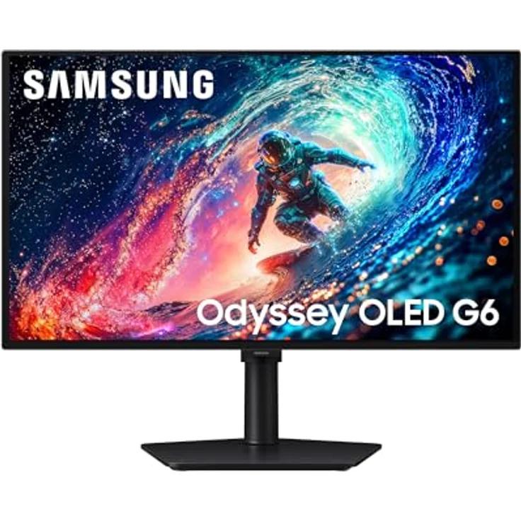 Samsung Odyssey OLED G61SH, 27" QHD Gaming Monitor mit 240Hz, 0,03ms Reaktionszeit und Glare Free Technologie – Bild 2
