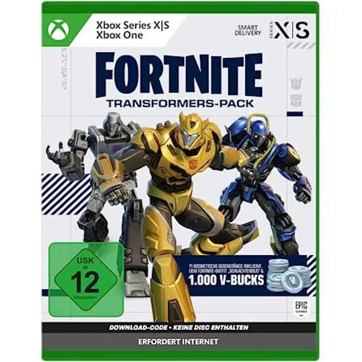 Fortnite Transformers Pack (Download- Code in der Box) - Xbox Series