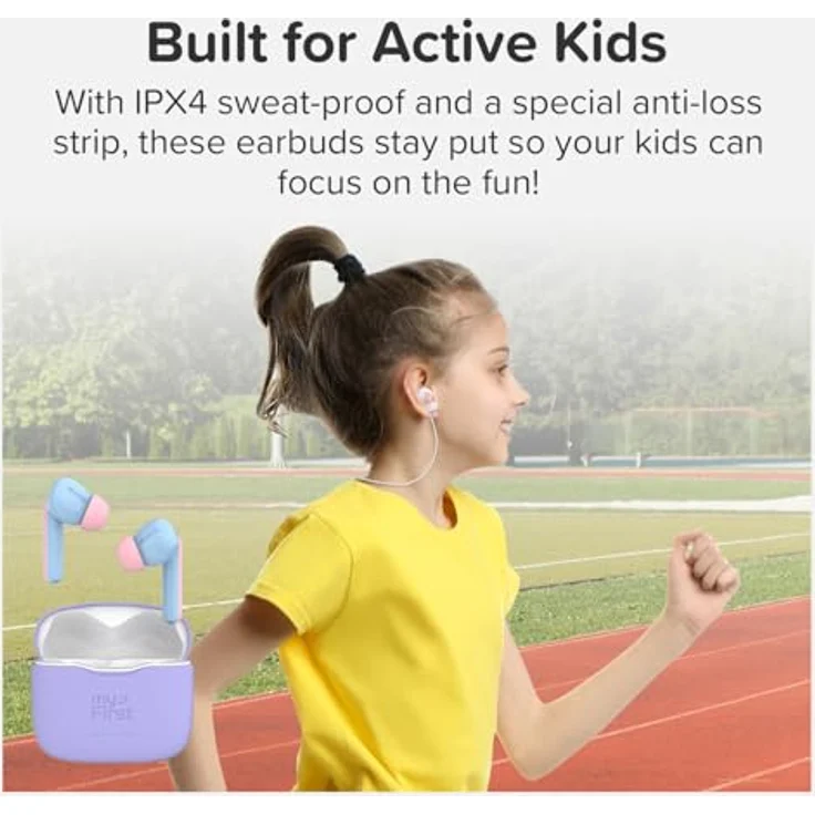 myFirst CareBuds Kinder-Kopfhörer, 85 dB maximale Lautstärke, Smart-Transparenz-Modus – Bild 8
