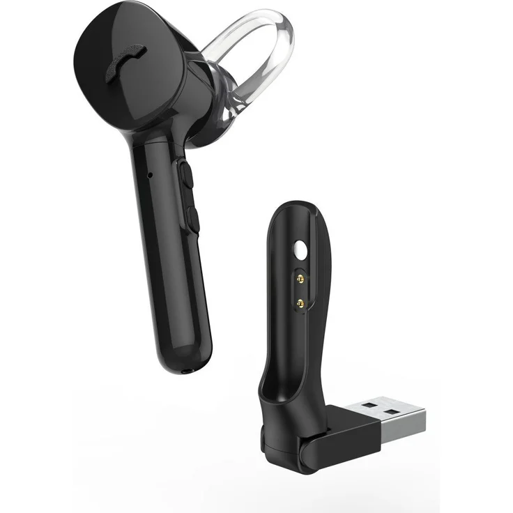 Hama Mono-Bluetooth®Headset MyVoice1300 Multipoint Sprachsteuerung schwarz Wireless-Headset mit Siri und Google Assistant – Bild 1