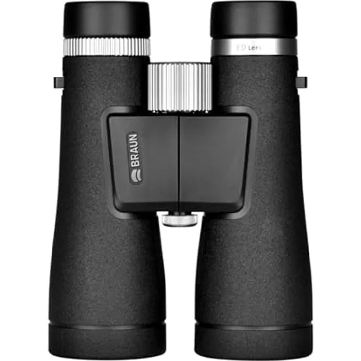 Braun Photo ED 12x50 Fernglas, Hochleistungsfernglas mit 12-facher Vergrößerung und lichtstarkem 50-mm-Objektiv, wasserdicht und beschlagfrei