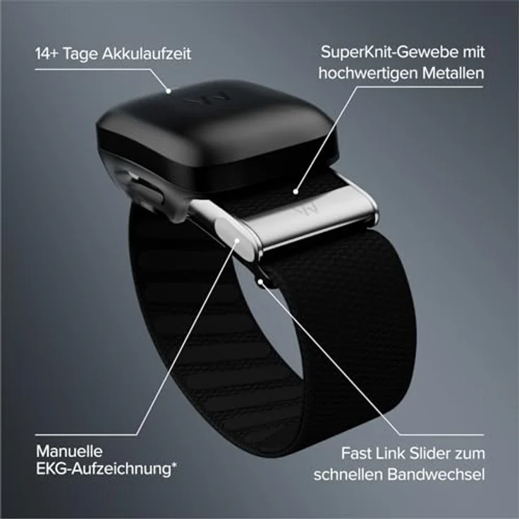 WHOOP 5.0 inkl. Life-Mitgliedschaft (12 Monate) MG Wearable – Gesundheits- und Fitness-Tracker mit EKG, Blutdruckmessung, 14 Tage Akkulaufzeit und 12-monatiger Mitgliedschaft – Bild 4