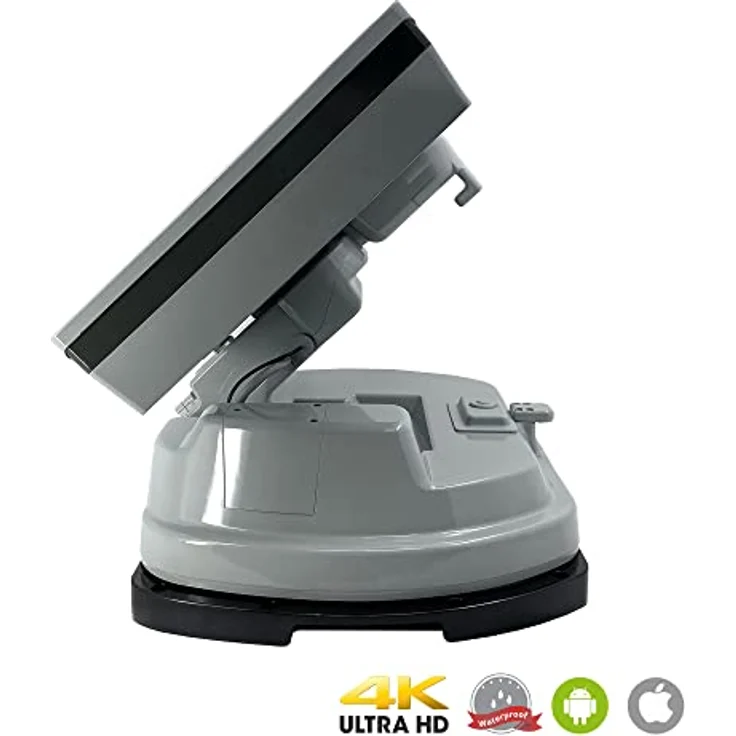 Selfsat Selfsat SNIPE BT Grey Line Single, automatische Camping Antenne mit iOS/Android Steuerung, 10 vorprogrammierte Satelliten, ultra wasserdicht – Bild 7