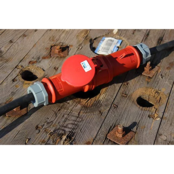 KALLE DAS KABEL CEE 400V Verlängerungskabel Starkstromkabel Kraftstromkabel Gummiverlängerung H07RN-F 5G2,5mm² 16A 20 Meter, Schwarz – Bild 4