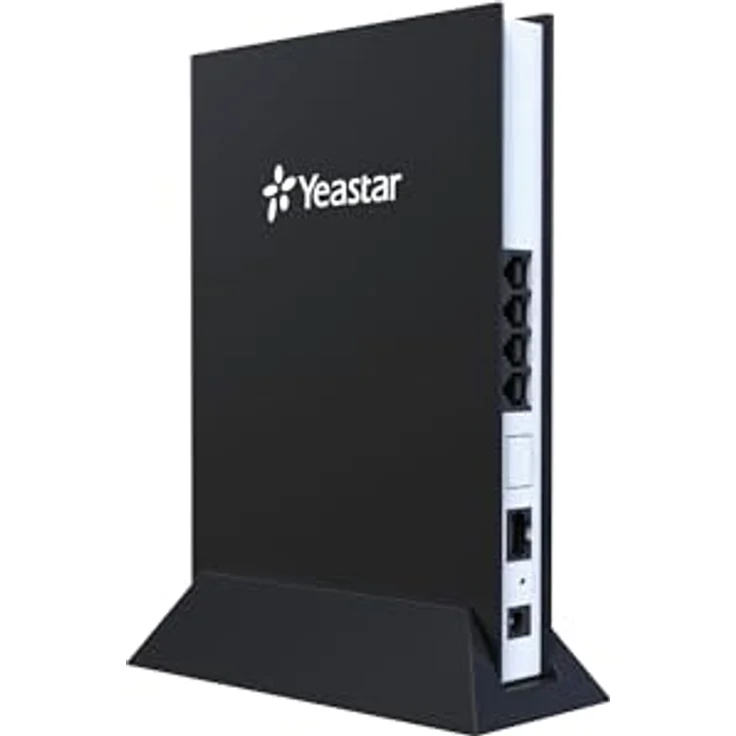 Yeastar TA400 VoIP-Analog Gateway, 4 FXS Ports, Router mit carrier-grade Funktionen, Schwarz – Bild 2