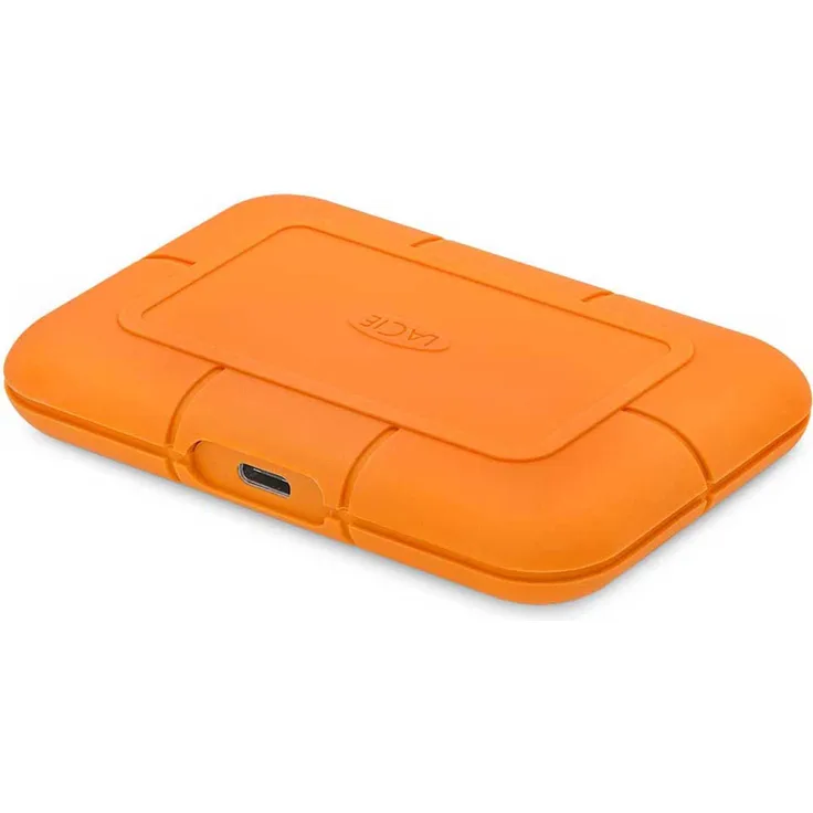LaCie Rugged USB-C SSD 500GB, externe Solid State Drive mit 950 MB/s Leserate und robustem Design