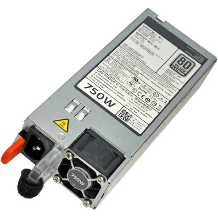 Dell Power Supply 5Nf18, 750 W redundantes Netzteil mit 80 PLUS Platinum-Zertifizierung für PowerEdge R720/R720xd/R820
