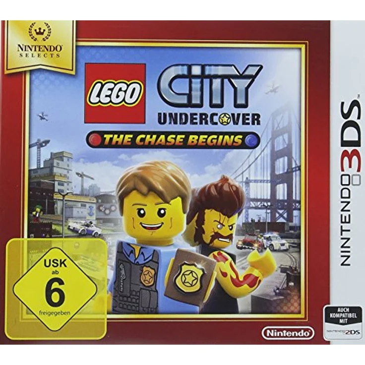 Nintendo Lego City Undercover: The Chase Begins - Nintendo Selects - Nintendo 3DS Spiel – Bild 1
