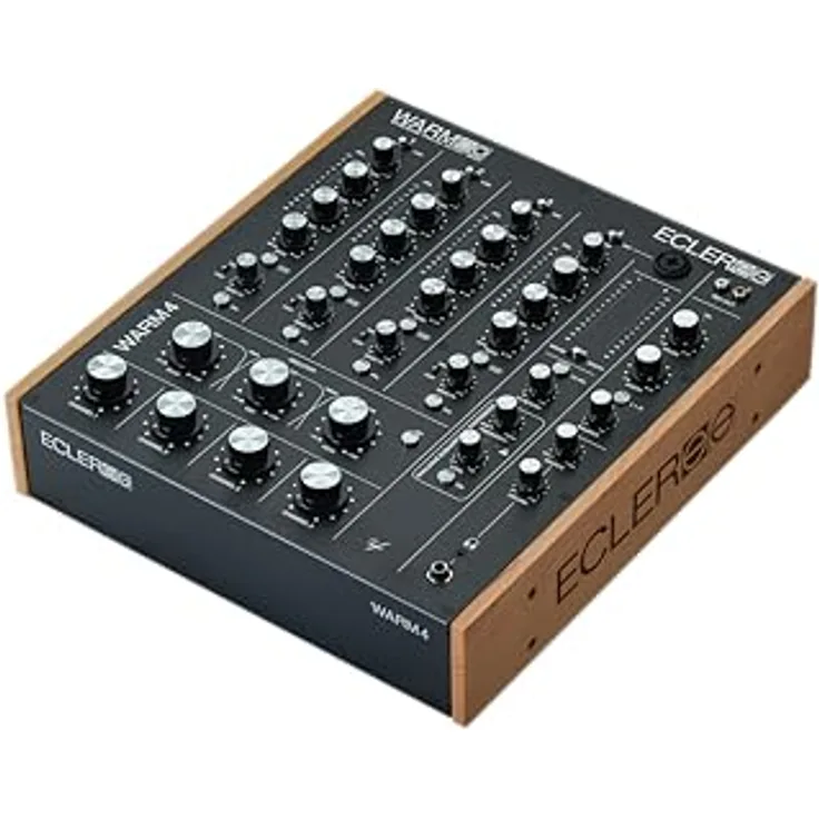 Ecler Warm4, 4-Kanal Rotary-DJ-Mixer, präzise Regelung und hochwertige audio-technische Ausstattung