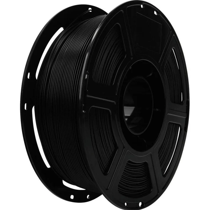 Renkforce RF-6838892 Filament PLA Matt, 1.75 mm, 1 kg, Schwarz, biologisch abbaubar, für FFF-3D-Drucker