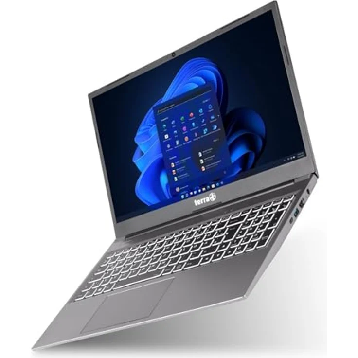 Wortmann TERRA MOBILE 1517R, Notebook mit Intel Core i7-1355U, 16 GB RAM, 1 TB SSD, 15,6" Full HD, Grau – Bild 6