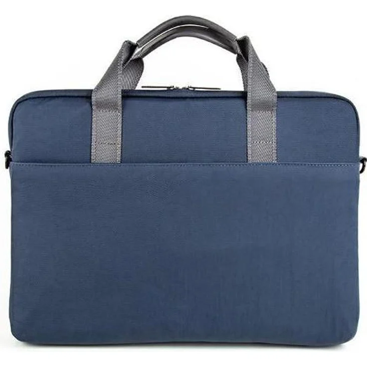 Uniq Stockholm Laptop Sleeve (16"), Notebooktasche mit ShockSorb™ und wasserdichter Nylon-Oberfläche, Blau