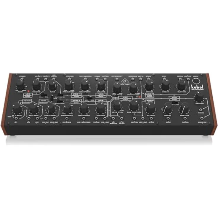 Behringer Kobol Expander, Analog Synthesizer im 19“ Desktop-Gehäuse mit 2 Oszillatoren, 32 CV und MIDI Anschlüssen – Bild 6