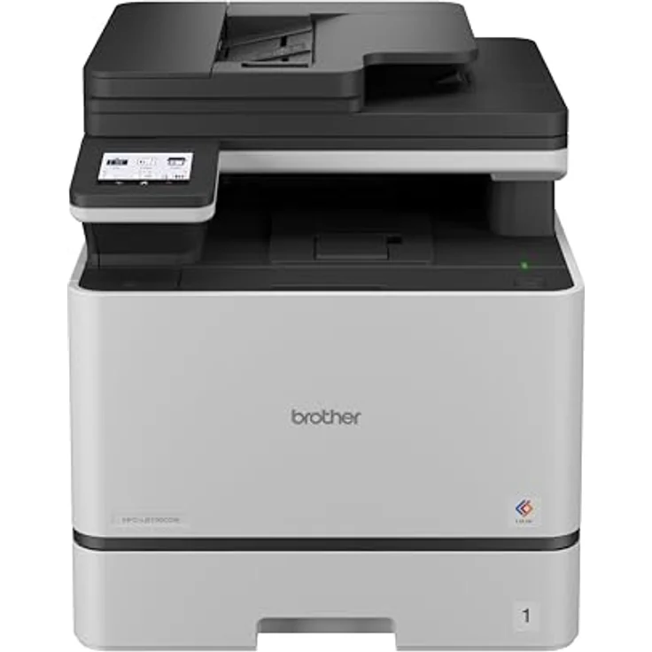 Brother MFC-L8730CDW, Professionelles WLAN 4-in-1 Farblaser-Multifunktionsgerät mit Duplexfunktion, 31 Seiten/Minute Druckgeschwindigkeit, 250 Blatt Papierfach – Bild 1