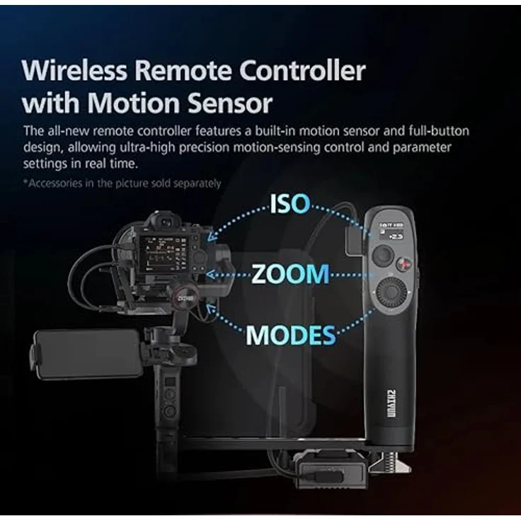 Zhiyun Weebill-S Kardanrahmen, Stabilisator mit 3 Achsen für DSLR-Kameras – Bild 9