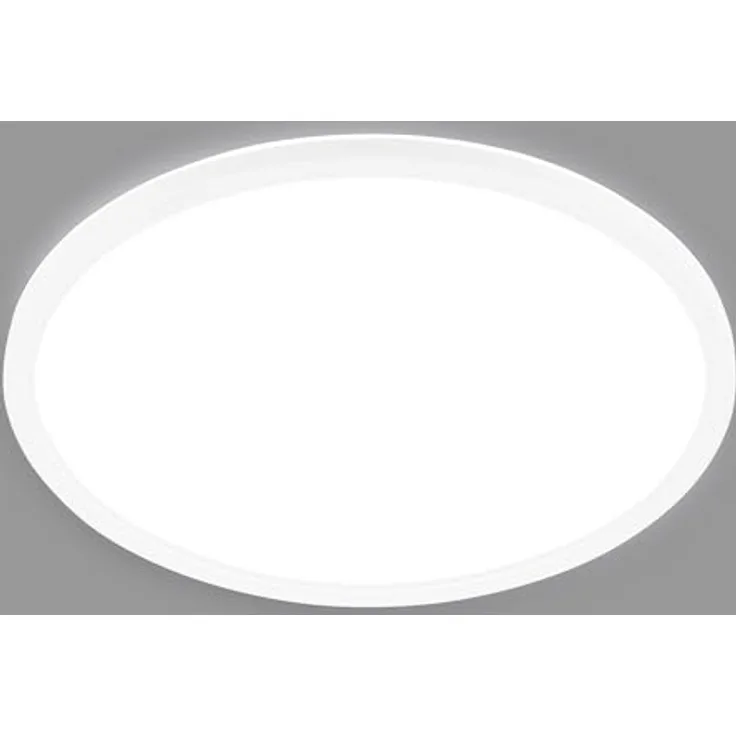 BRILONER LED Deckenlampe - Effizient mit 14W, 3000lm, 50.000h Licht, flach, indirektes Licht, 42x3 cm, Weiß