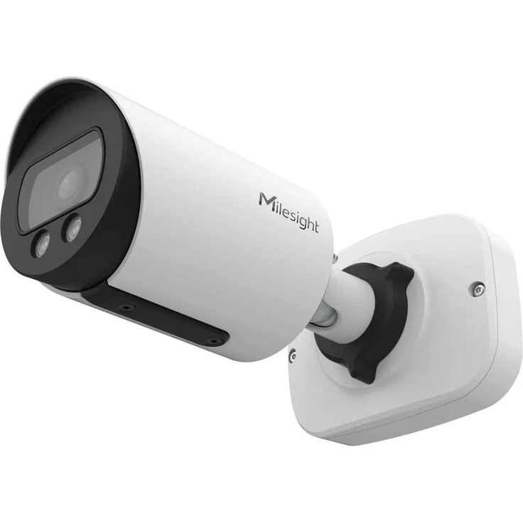 Milesight MS-C5364-UPD, 5MP Color+ Vandal-proof Mini Bullet Kamera, Netzwerkkamera, Weiss