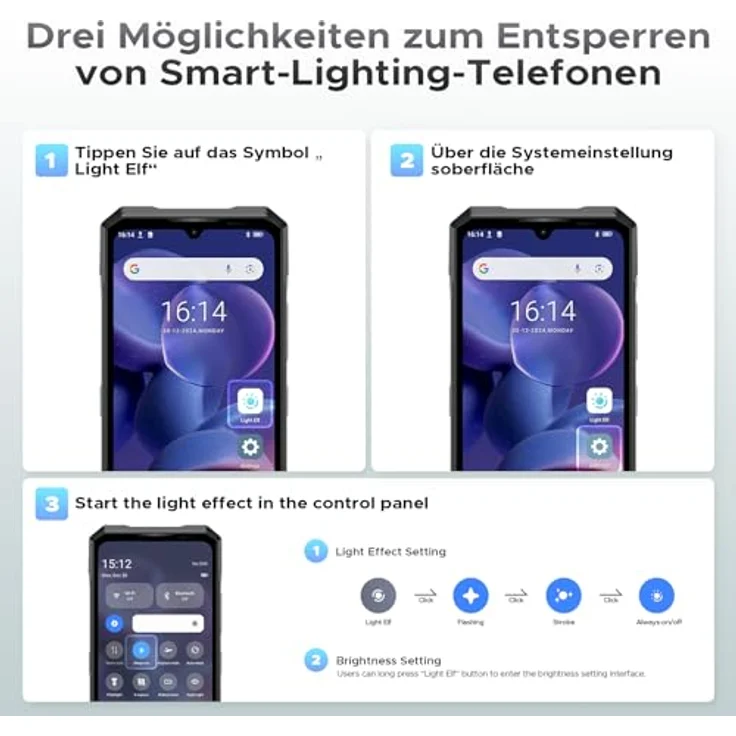DOOGEE Blade GT Ultra 5G, Outdoor Smartphone mit 100 MP Kamera, 36 GB RAM, 512 GB ROM, 6,72 Zoll FHD+, IP68/IP69K – Bild 4