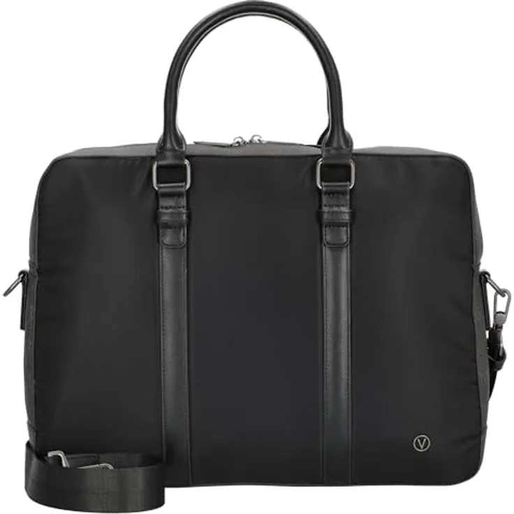Valentino Nemesys Aktentasche 41 cm mit Laptopfach, schwarz, 100% Polyester