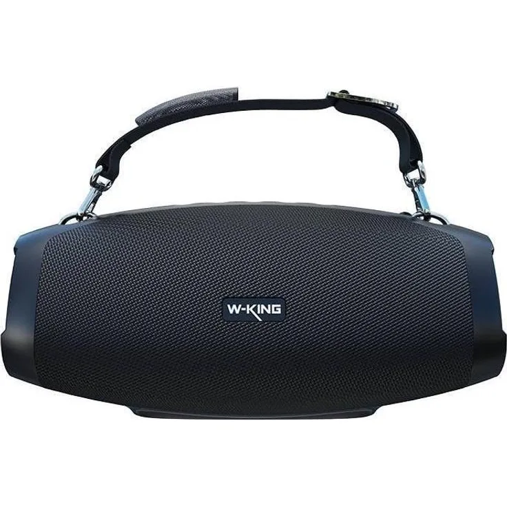 W-king X10, Bluetooth Lautsprecher mit 70 Watt, 14-20 h Akkulaufzeit, IPX6 wasserfest, Schwarz