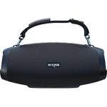 W-king X10, Bluetooth Lautsprecher mit 70 Watt, 14-20 h Akkulaufzeit, IPX6 wasserfest, Schwarz