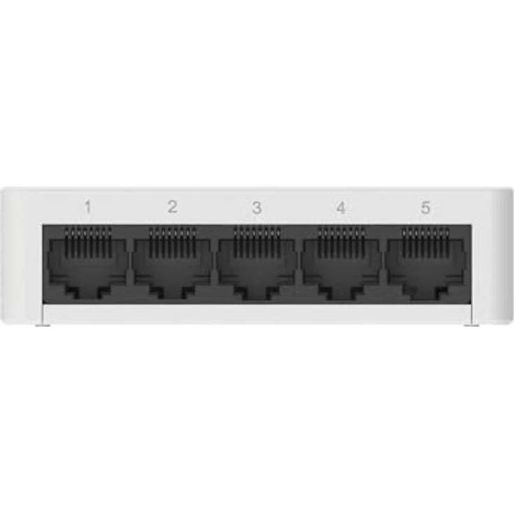 Ruijie Switch RG-ES05G-L, mehrfarbiger Netzwerk-Switch, 9 x 5 x 2 cm – Bild 2