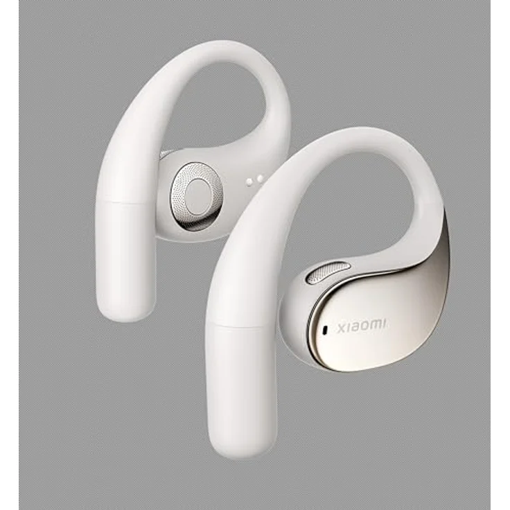 Xiaomi OpenWear Stereo - Leichter Bluetooth Open Ear Kopfhörer für den ganzen Tag mit 7.5 + 38.5 Stunden Akkulaufzeit, Hi-Res Audio, Dynamischer Treiber, KI-Rauschunterdrückung, Sandstone Beige – Bild 2